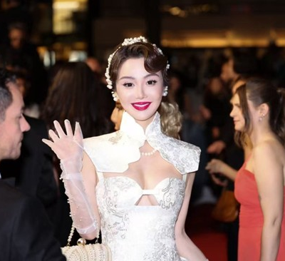 朱芷瑩：连续二年闪耀戛纳的中国时尚艺人